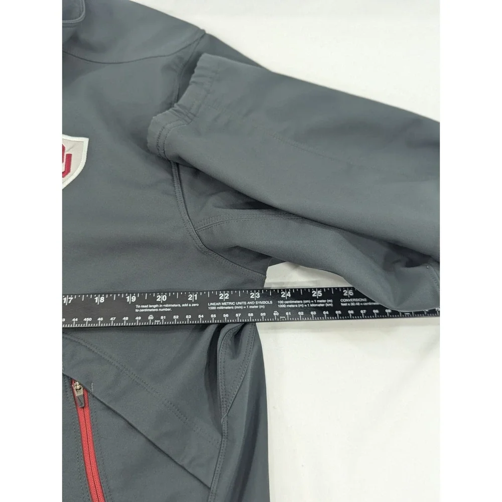 Vintage Nike Team Wet Weather Mid weight‎ Jacket Zip Up Oklahoma Sooners Mens L